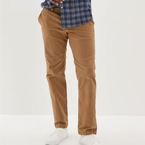 American Eagle Outfitters Men's Toasted Almond Chinos Pants 34X34
